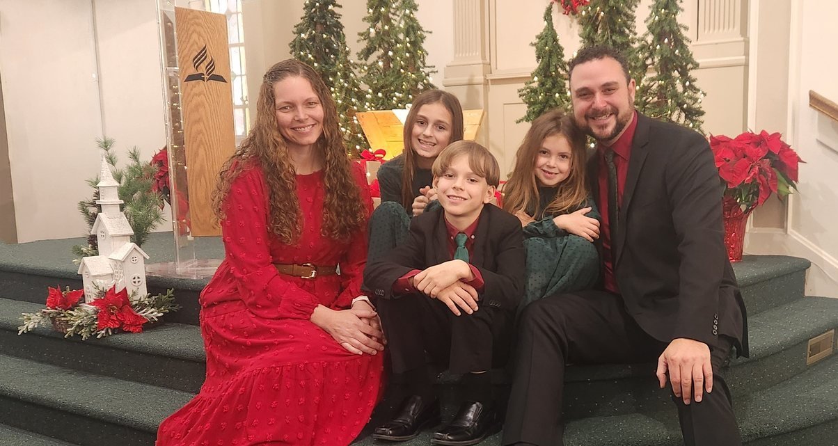 The Allen family, Christmas 2025